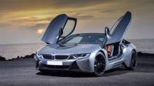 Voiture de sport électrique, la BMW I8 ROADSTER