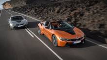 Voiture de sport électrique, la BMW I8 ROADSTER